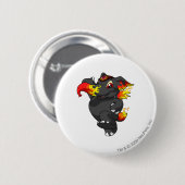 Elephante Fire Ronde Button 5,7 Cm (Voorkant /achterkant)