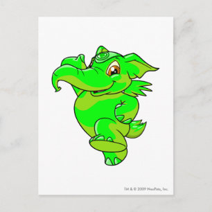 Elephante Ggloed Briefkaart