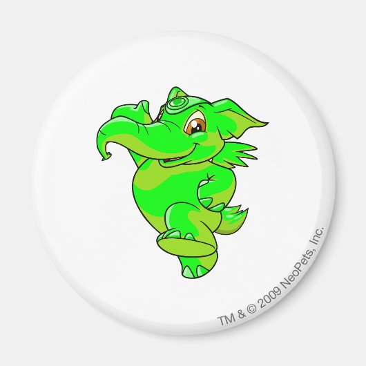 Elephante Ggloed Magneet (Voorkant)