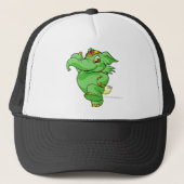 Elephante Green Trucker Pet (Voorkant)