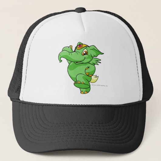Elephante Green Trucker Pet (Voorkant)