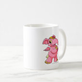 Elephante Pink Koffiemok (Voorkant rechts)
