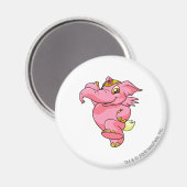 Elephante Pink Magneet (Voorkant / Achterkant)