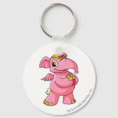 Elephante Pink Sleutelhanger (Voorkant)