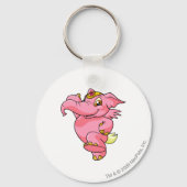 Elephante Pink Sleutelhanger (Voorkant)