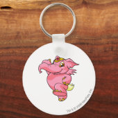 Elephante Pink Sleutelhanger (Voorkant)