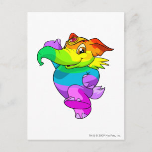 Elephante Rainbow Briefkaart