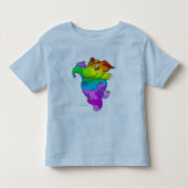Elephante Rainbow Kinder Shirts (Voorkant)