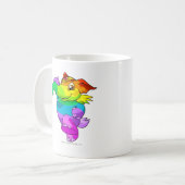 Elephante Rainbow Koffiemok (Voorkant links)