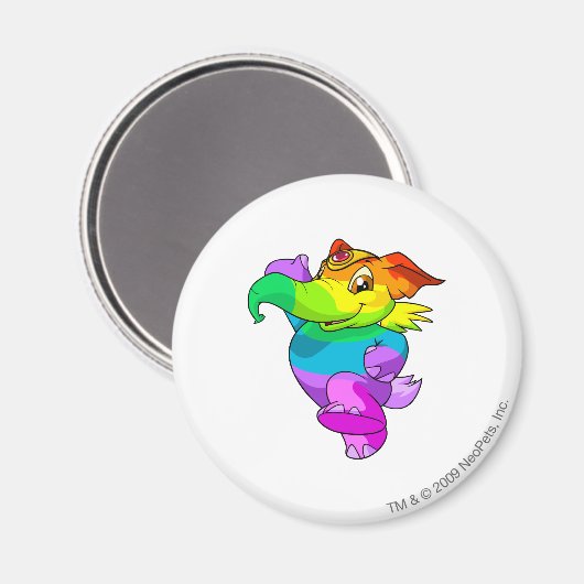 Elephante Rainbow Magneet (Voorkant / Achterkant)