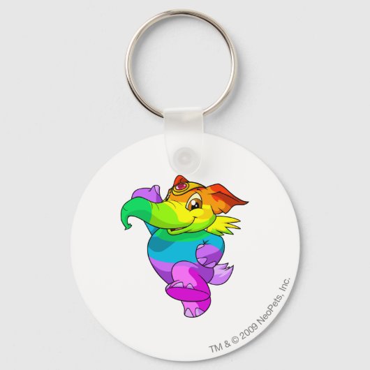 Elephante Rainbow Sleutelhanger (Voorkant)