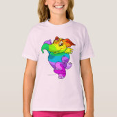 Elephante Rainbow T-shirt (Voorkant)