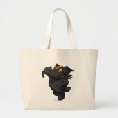 Elephante Shadow Grote Tote Bag (Voorkant)