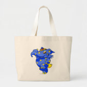 Elephante Starry Grote Tote Bag (Voorkant)