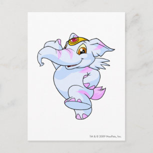 Elephante Striped Briefkaart