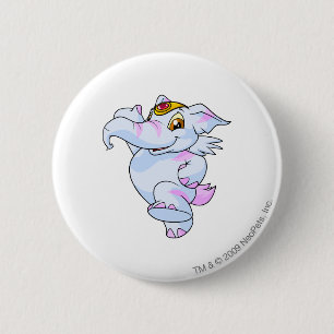 Elephante Striped Ronde Button 5,7 Cm