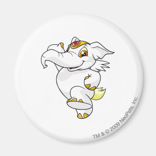 Elephante White Magneet