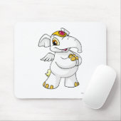Elephante White Muismat (Met muis)