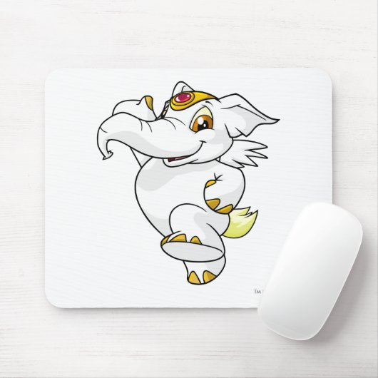 Elephante White Muismat (Met muis)