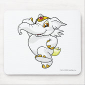 Elephante White Muismat (Voorkant)