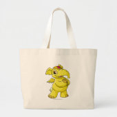 Elephante Yellow Grote Tote Bag (Voorkant)