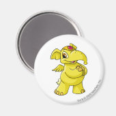 Elephante Yellow Magneet (Voorkant / Achterkant)