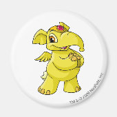 Elephante Yellow Magneet (Voorkant)