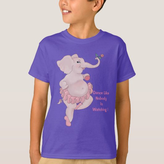 Elephantina Ballerina T-shirt (Voorkant)