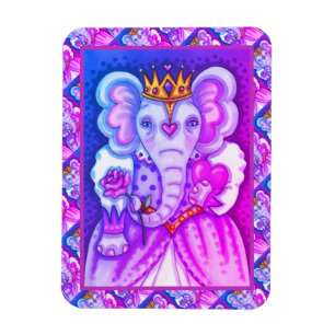 ELEPHANTKONINGIN VAN HOORZITTEN EN ROYALE VALENTIJ MAGNEET