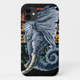 Elephantopus Elephant Tentacle Trunk Lovecraft Case-Mate iPhone Case