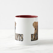 Elephants Afbeelding Logo gemaakt van olifanten, Mok (Midden)