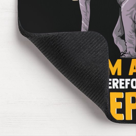 Elephants Are Awesome I Am Awesome - Funny Elephan Muismat (Hoek)