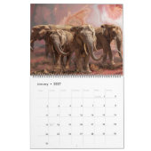 ELEPHANTS ART #1 CALENDAR KALENDER (Jan 2027)
