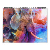 ELEPHANTS ART #1 CALENDAR KALENDER (Hoes)