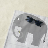 Elephants Beach Towel Strandlaken (In situ)