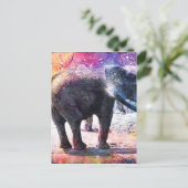 ELEPHANTS BRIEFKAART (Staand voorkant)