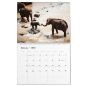 Elephants Calendar Kalender (Feb 2026)