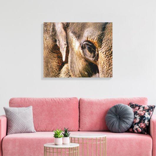 ELEPHANTS CANVAS AFDRUK (Insitu (Woonkamer))