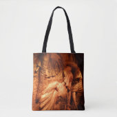 Elephants Canvas tas (Voorkant)
