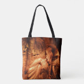 Elephants Canvas tas (Achterkant)