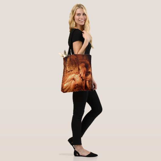 Elephants Canvas tas (Op model)