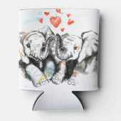 Elephants Couple kan het schilderen koeler maken (Voorkant)