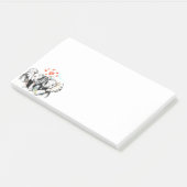 Elephants Couple Love Post-it® Notes (Schuin)