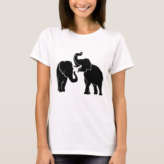 Elephants Couplr T-Shirt (Voorkant)