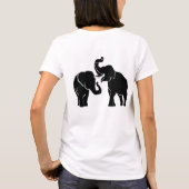 Elephants Couplr T-Shirt (Achterkant)