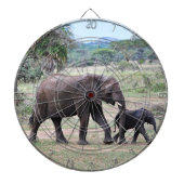 Elephants Dartboard Dartbord (Voorkant)