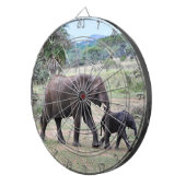 Elephants Dartboard Dartbord (Voorkant Rechts)