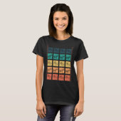 Elephants Elephant Retro Elephant 1 T-shirt (Voorkant volledig)
