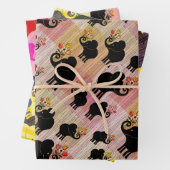 Elephants, Elephants en MEER Elephants Inpakpapier Vel (In situ)