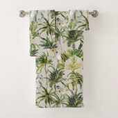 Elephants en Friends Palm Oerwoud Bad Handdoek (Insitu)